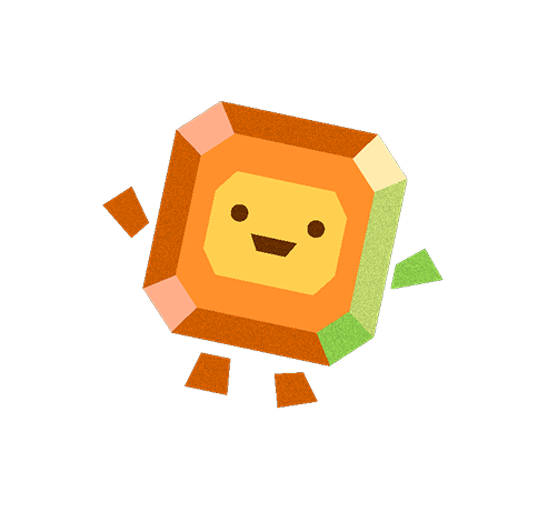 HappyGems mascot